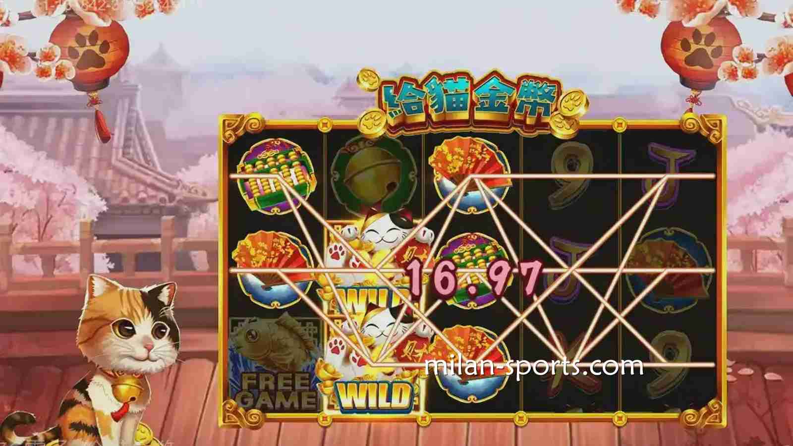 《给猫金币》游戏充满卡通风格与日系元素，在金宝博188体育极易上手